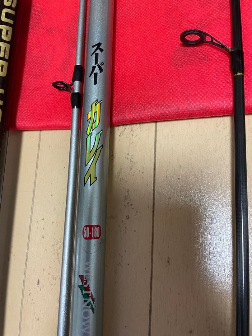 ルアーロッド、舟竿5本セット