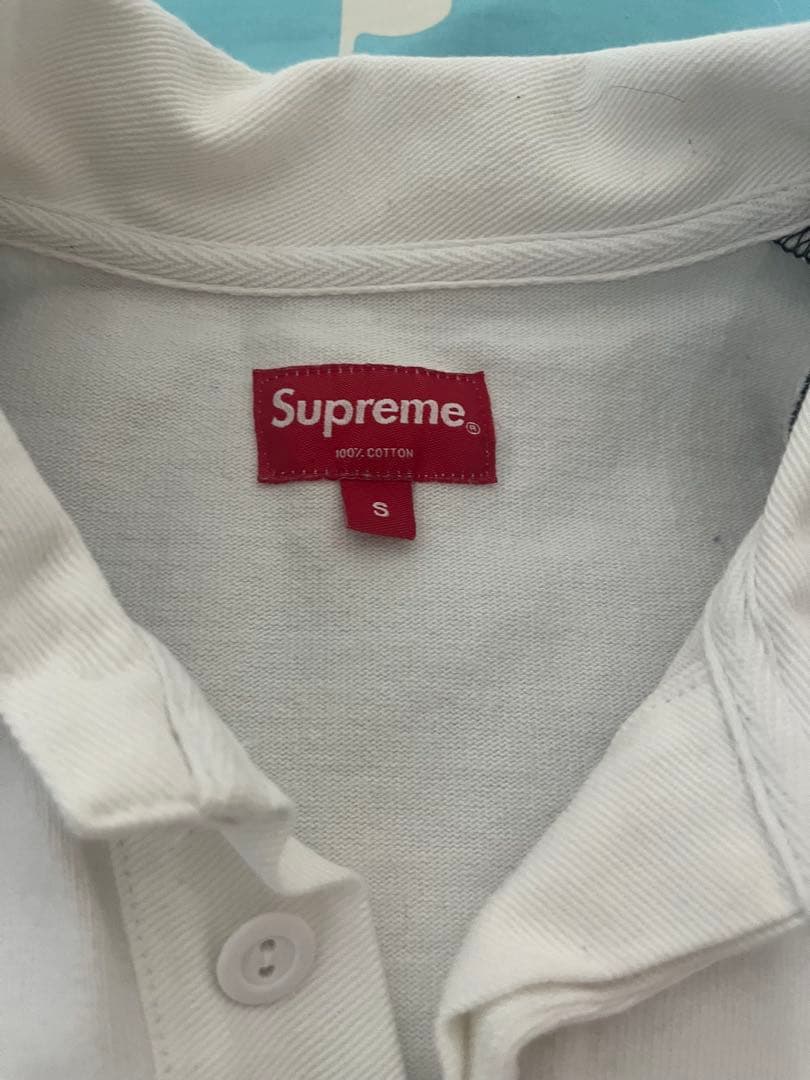Supreme ラガーシャツ 黒と白