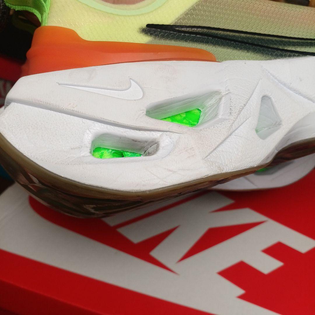 Nike スニーカー イエロー/オレンジ/グリーン27.5cm