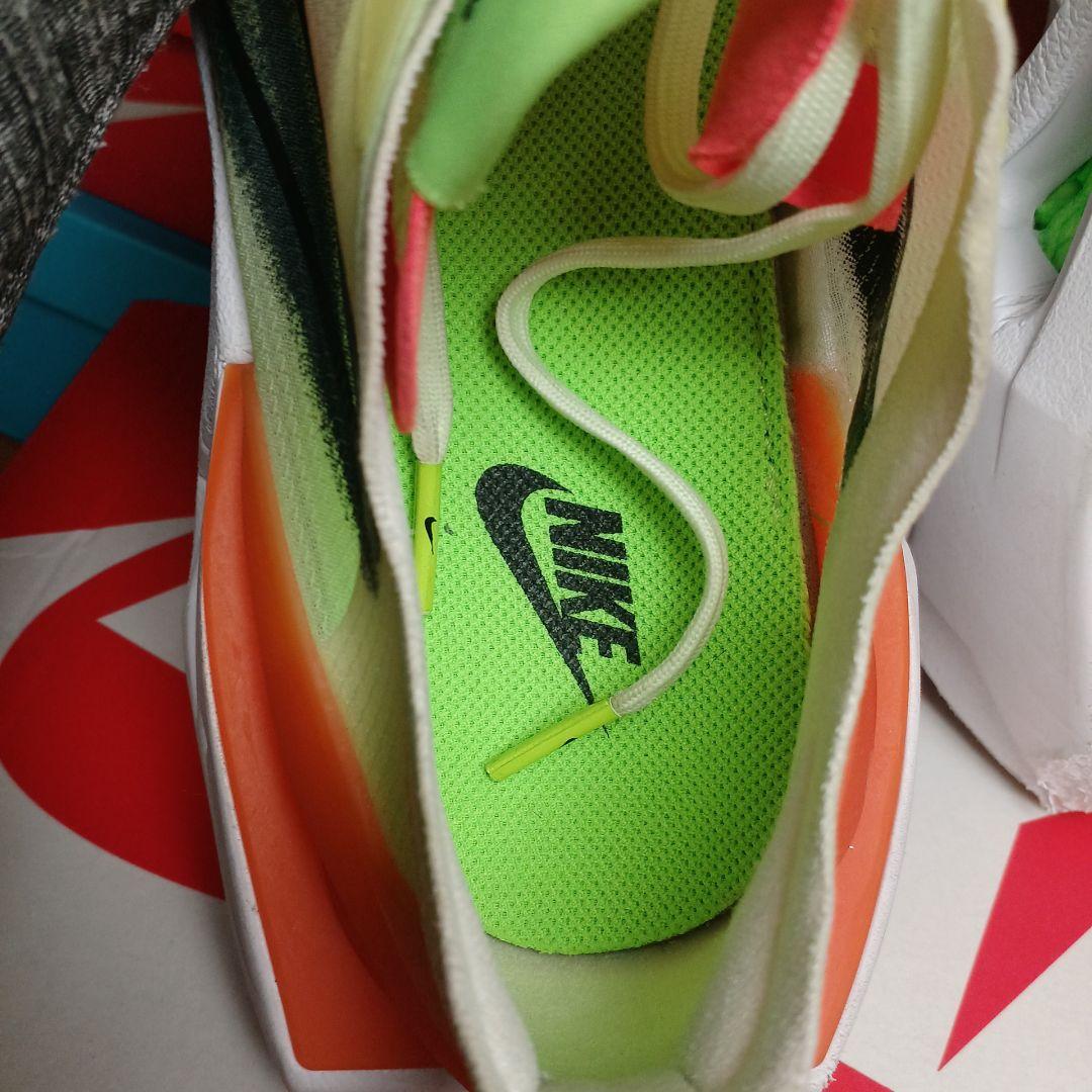 Nike スニーカー イエロー/オレンジ/グリーン27.5cm