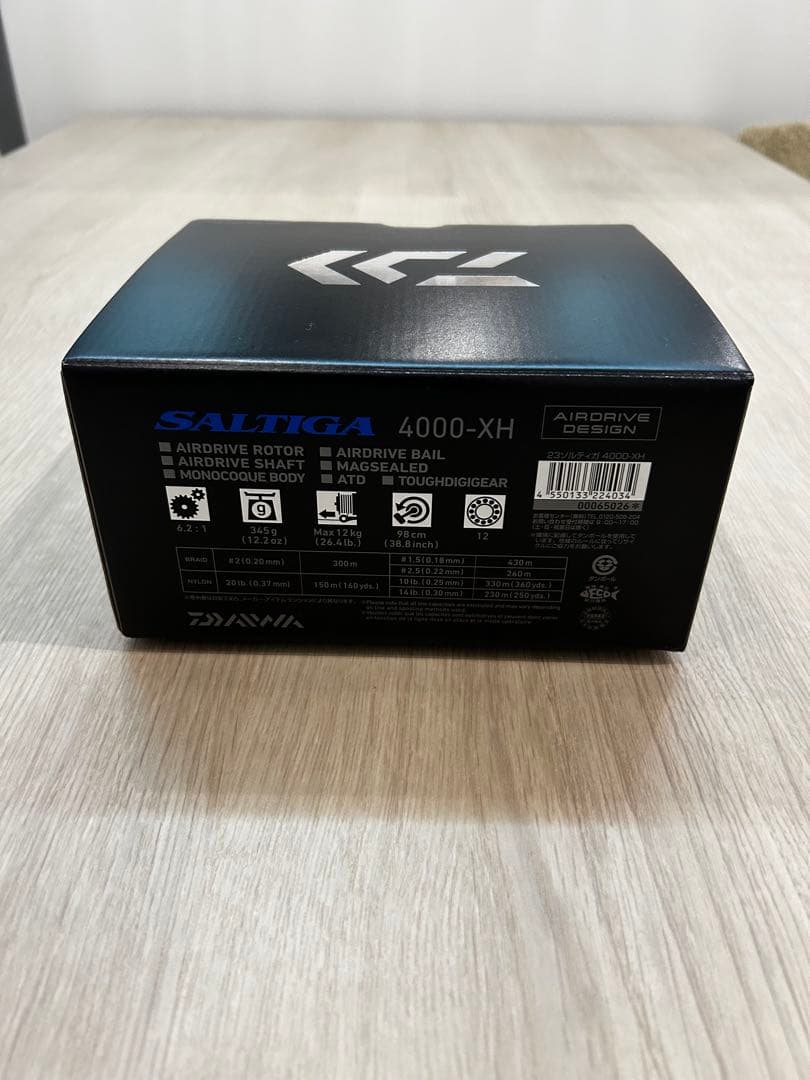 DAIWA 23SALTIGA 4000-XH スピニングリール