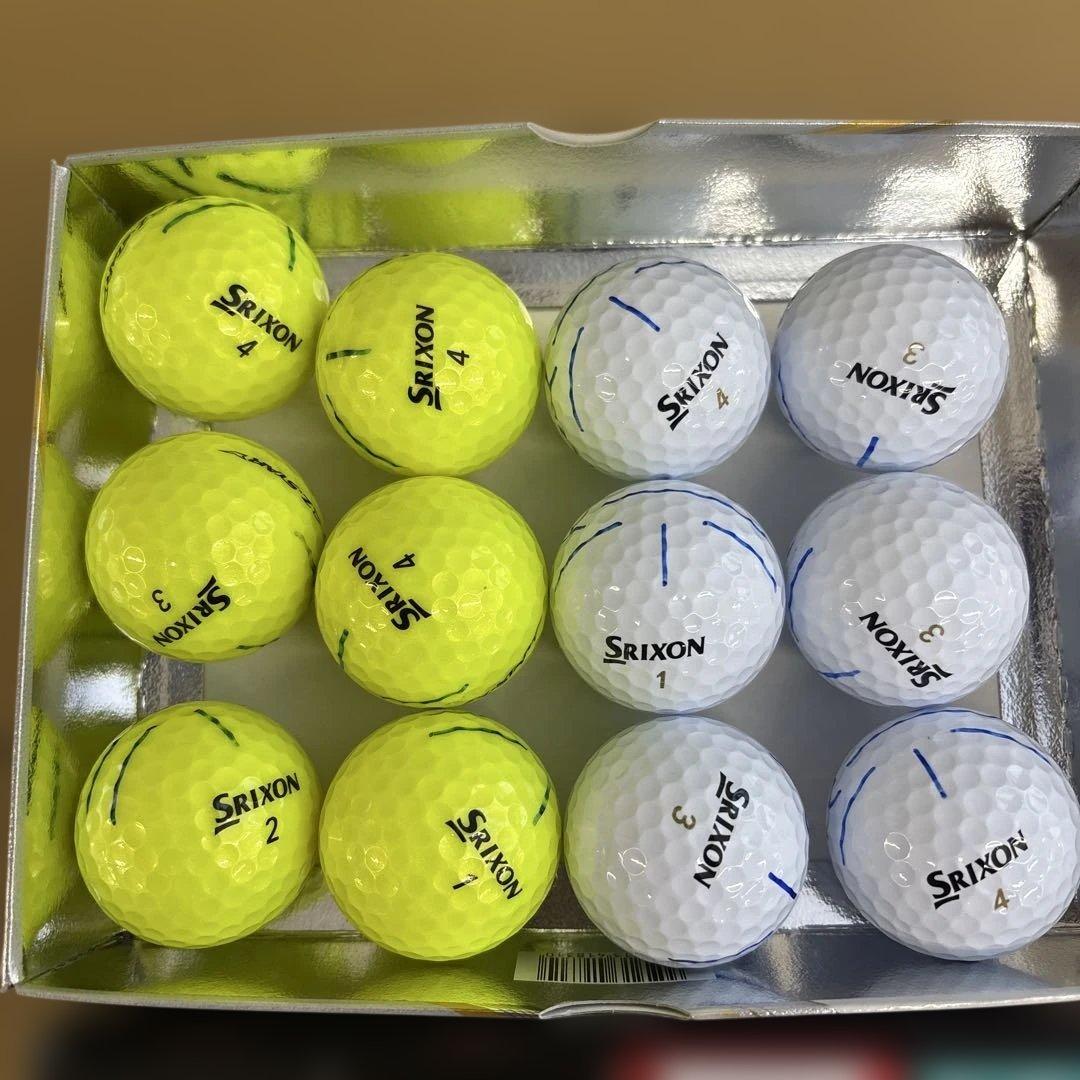 新品ゴルフボール24個 まとめ売り　tourB SRIXON Z-STAR