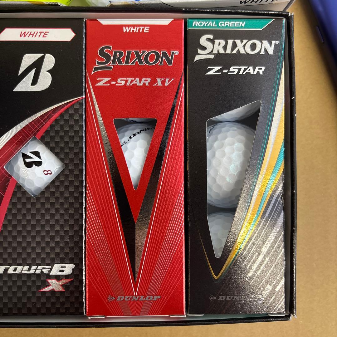 新品ゴルフボール24個 まとめ売り　tourB SRIXON Z-STAR