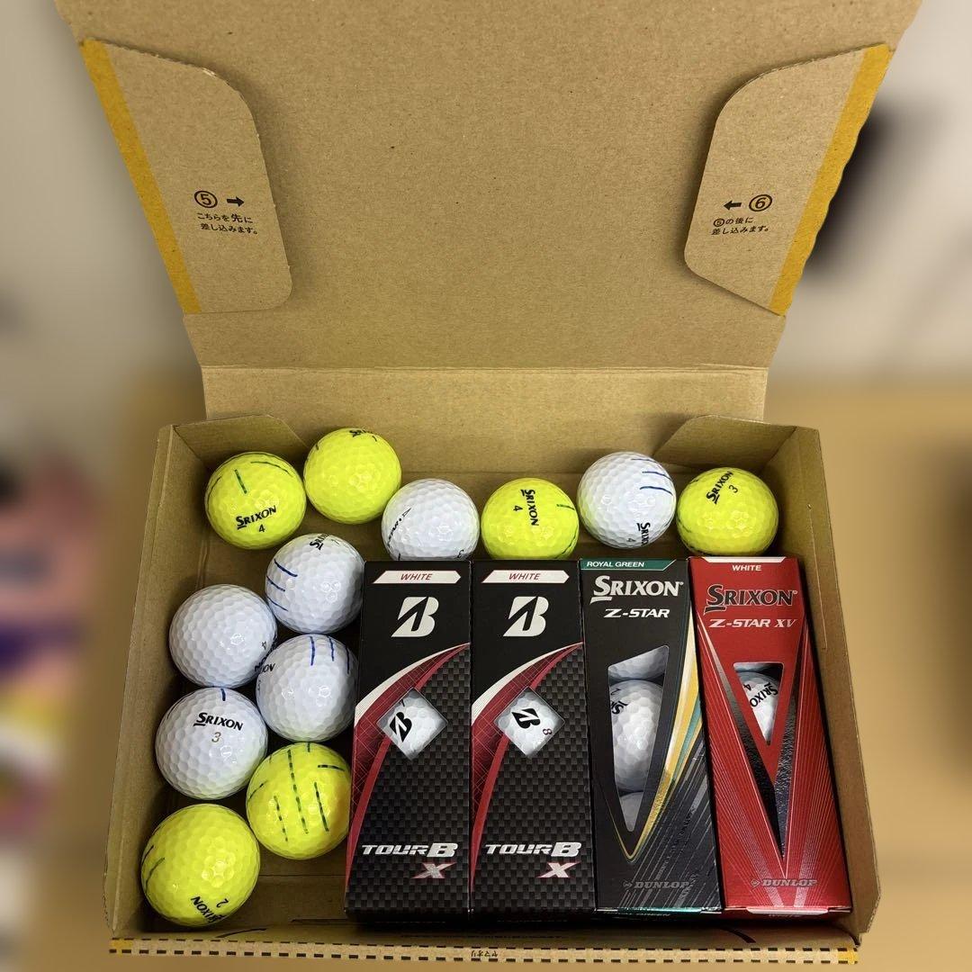 新品ゴルフボール24個 まとめ売り　tourB SRIXON Z-STAR