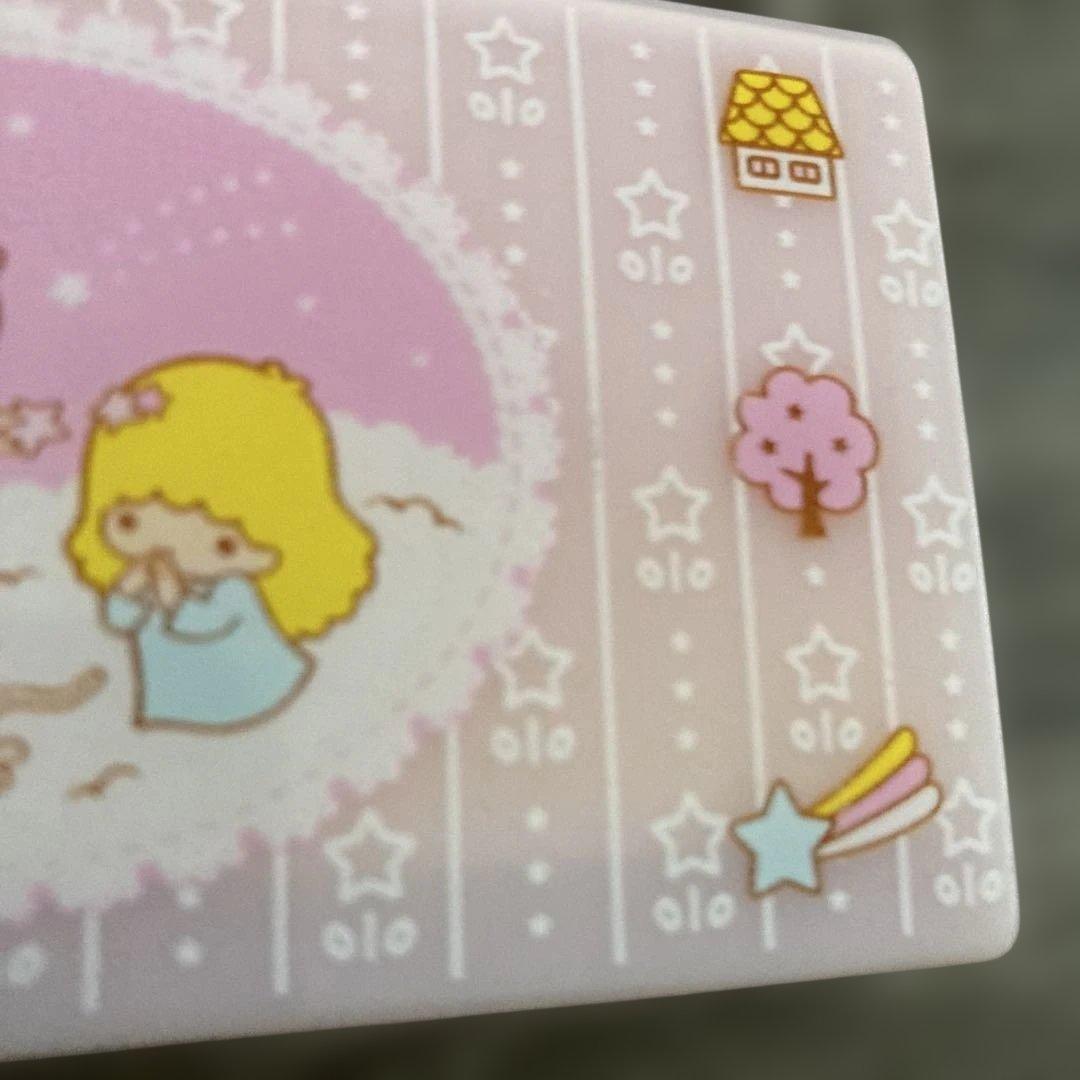リトルツインスターズ　キキララちゃん　折りたたみミラー　2003年
