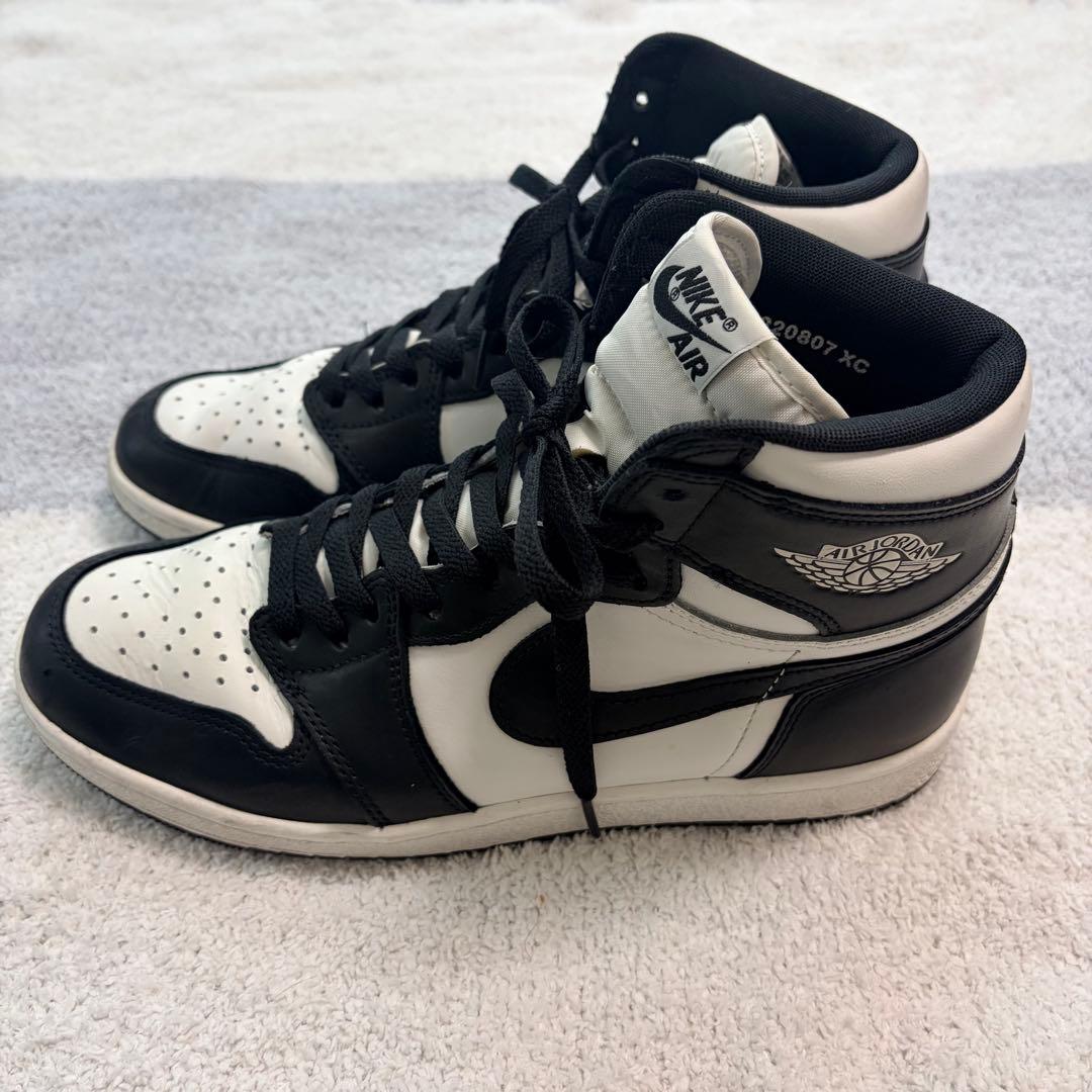 シューズ(男性用) Air Jordan 1 High '85 'Black/White' 27cm