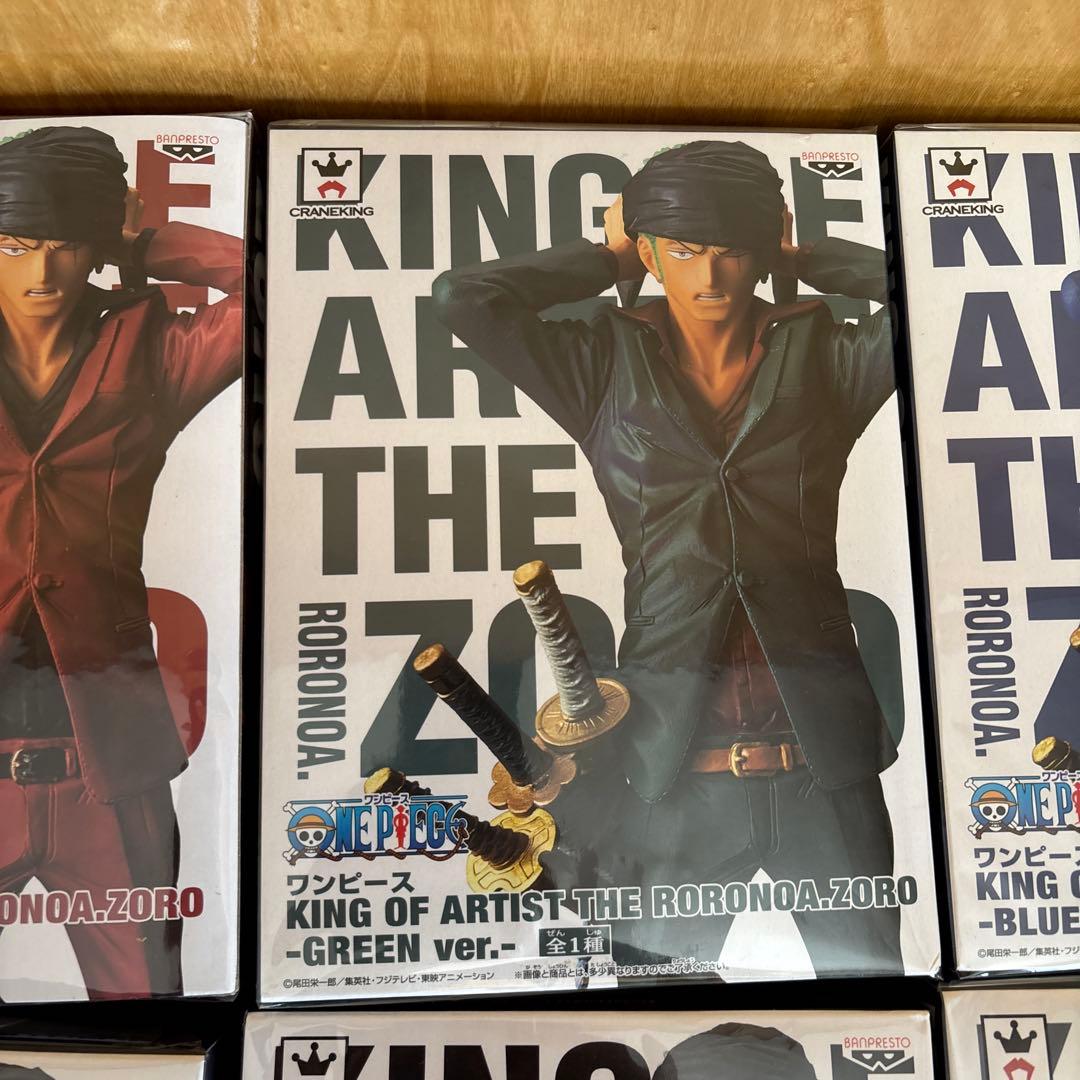 KING OF ARTIST ゾロ　スペシャルカラー全6種コンプリートセット‼️