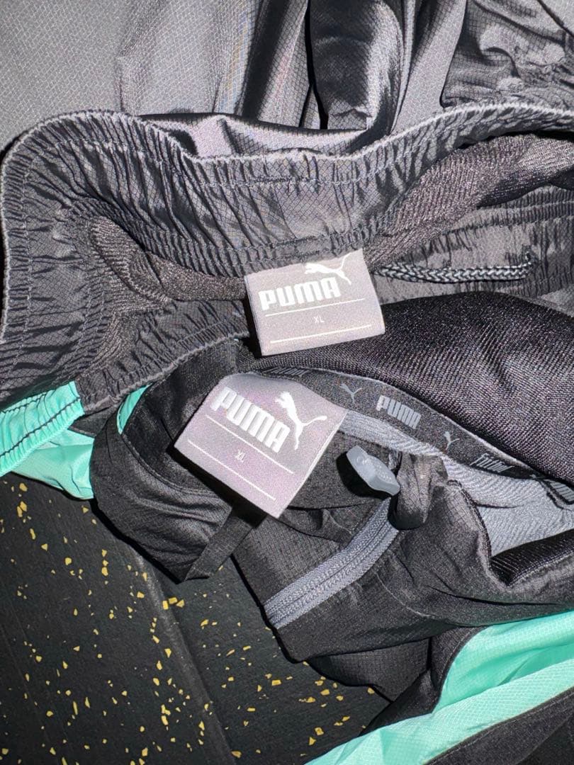 Puma ピステ・ウィンドブレーカー グレー/ミント