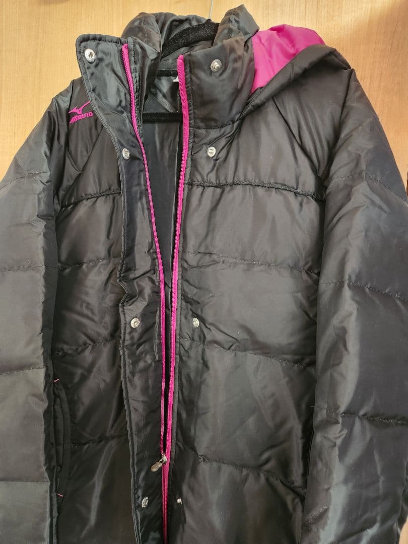 ダウン90%　mizuno　ミズノ　ベンチコート　ダウンコート　Mサイズ