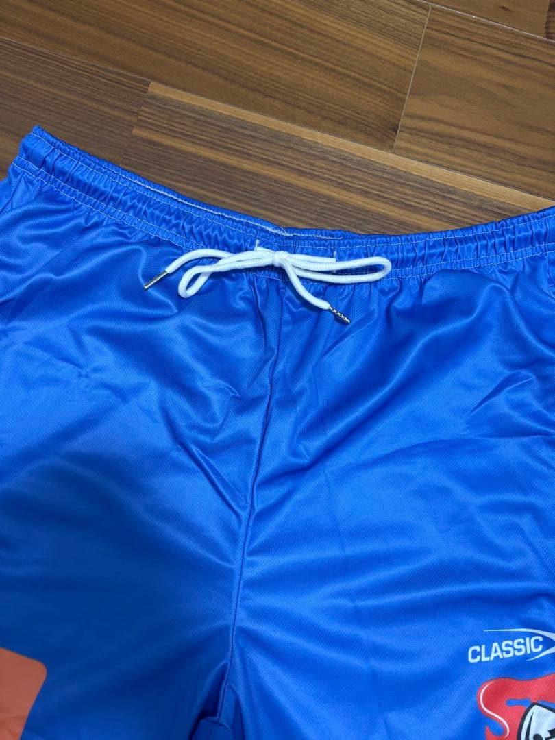 ⭐︎ゲームパンツ　ハーフパンツ　ショートパンツ　クラブ　海外ユニフォーム　青