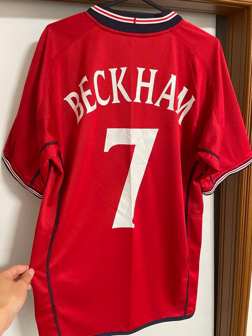正規品　ベッカムイングランド代表ユニフォーム