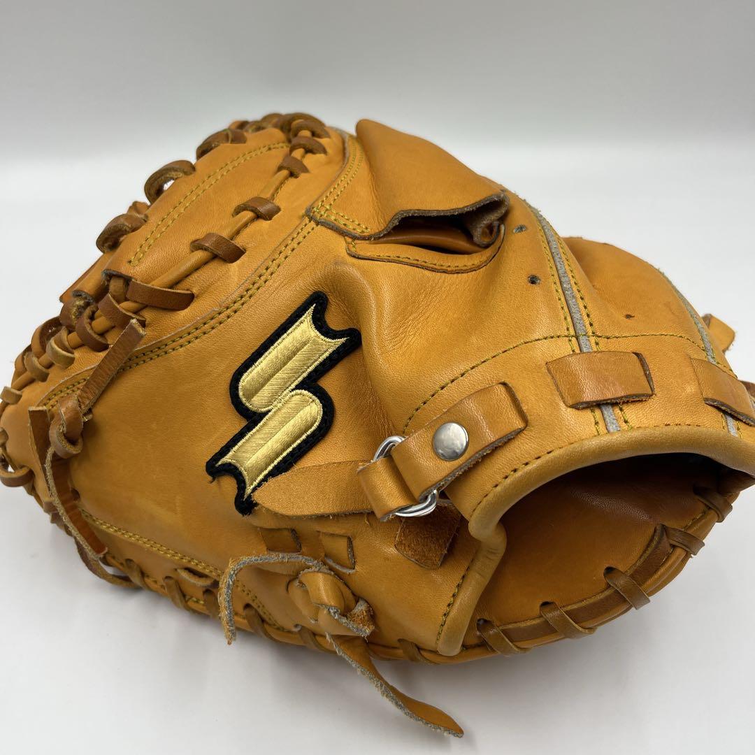 【左投げ】 SSK 硬式 キャッチャーミット 捕手用 SPM-120