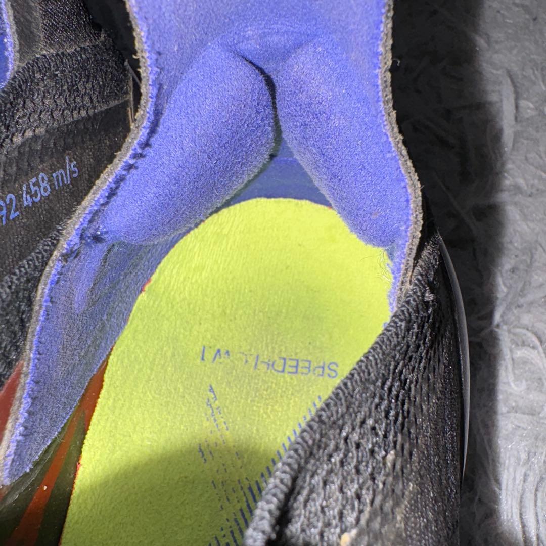 ⭐️超お得 1回のみ使用adidas サッカースパイク ブラック/パープル
