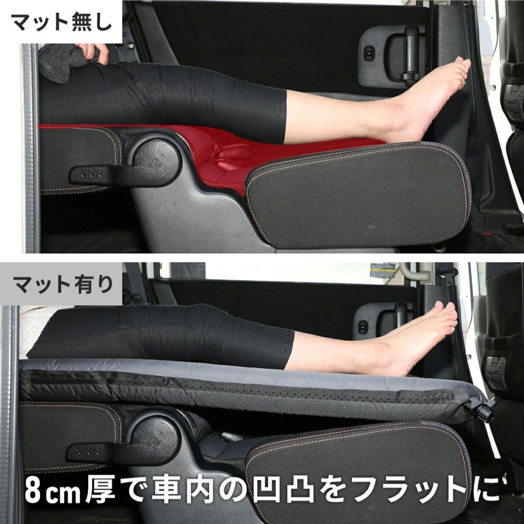 【美品】クイックキャンプ インフレーターマット セミダブル
