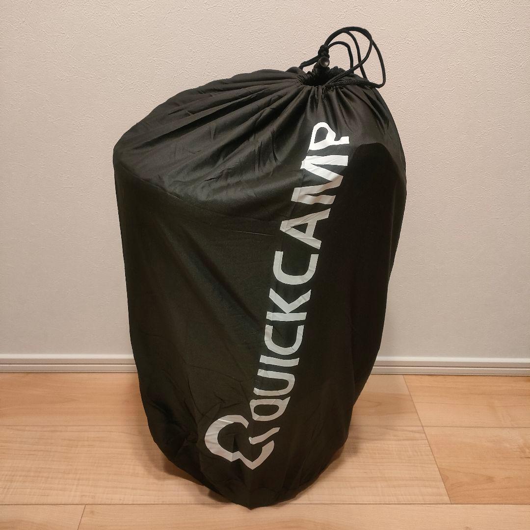 【美品】クイックキャンプ インフレーターマット セミダブル