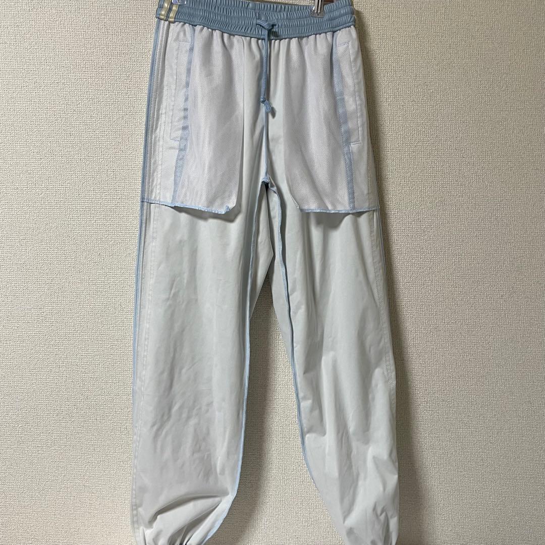 adidas　アディダス　サウナスーツ　セットアップ　上下セット　水色　S