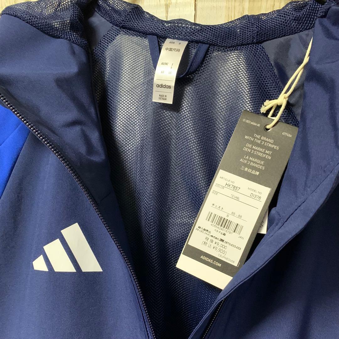 3/12まで値下　新品　adidas サッカー オールウェザージャケット　S