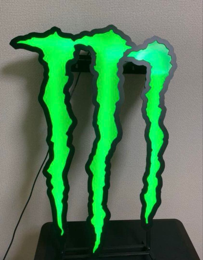 【激レア】Monster Energy LED claw sign