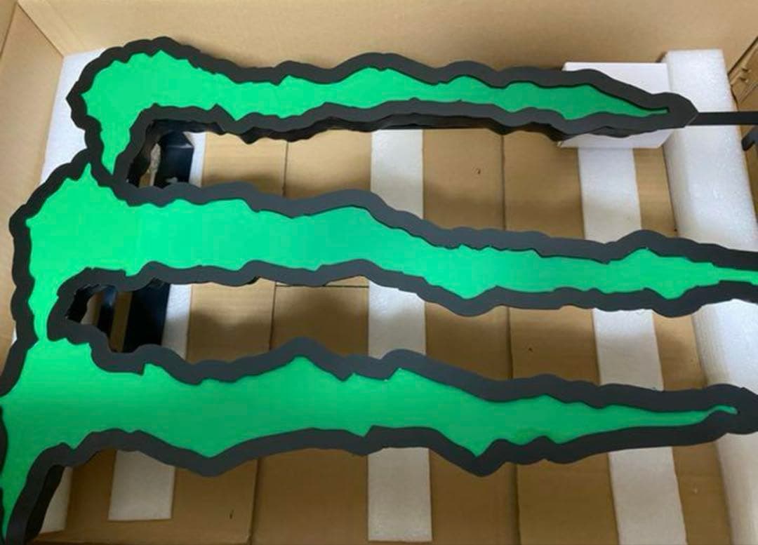 【激レア】Monster Energy LED claw sign