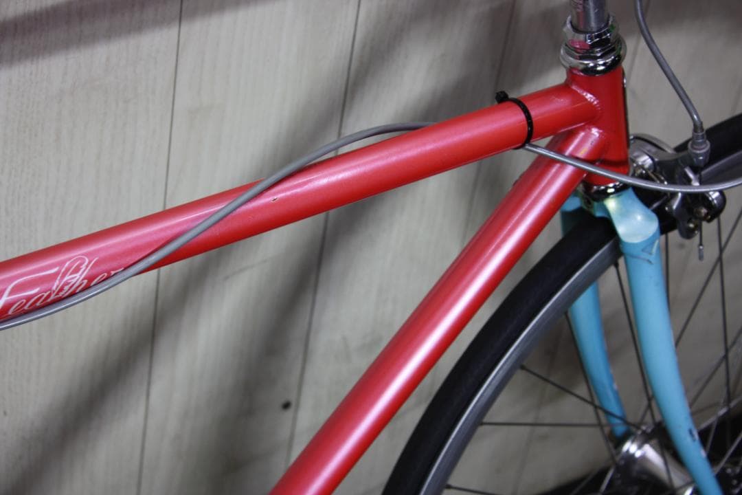 あ*る様 FUJI FEATHERフェザー700C クロモリ 490mm シング