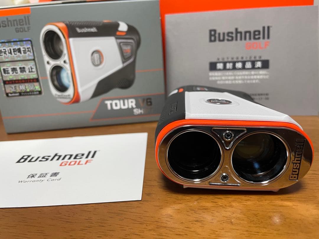 Bushnell Tour V6 Shift ゴルフ用距離計　 専用ケース付き