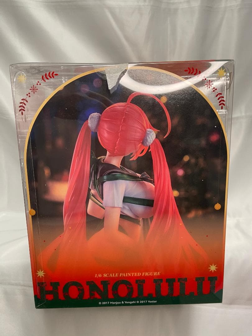 【ほぼ新品】アズールレーン ホノルル プレゼント・ファイアレッド フィギュア