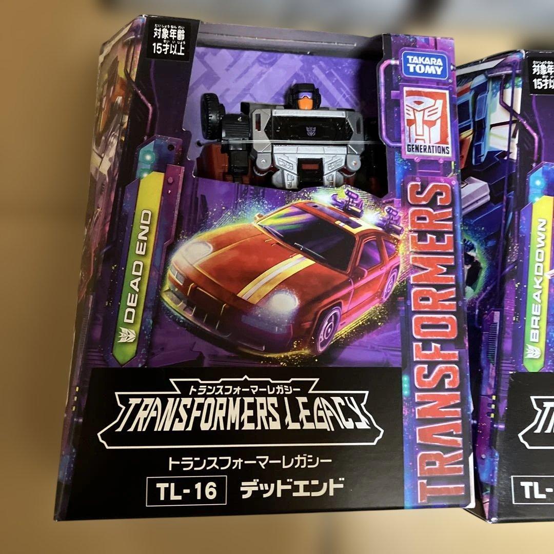 トランスフォーマーレガシー　メナゾール　手足組４体セット　すべて未開封品