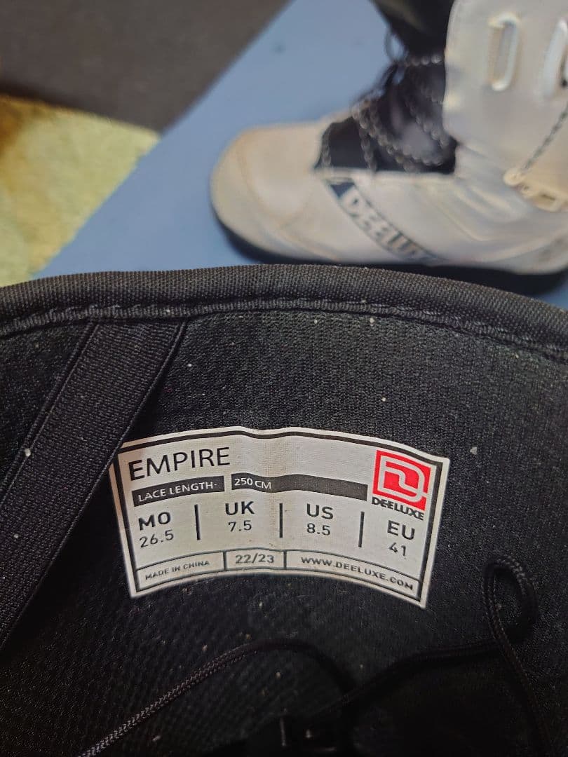 【中古】22/23 DEELUXE（ディーラックス）EMPIRE（26.5㌢）
