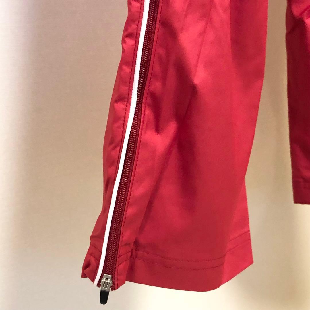 美品 ルコックスポルティフ ジャケットセットアップ ホワイト/レッド Ｌ