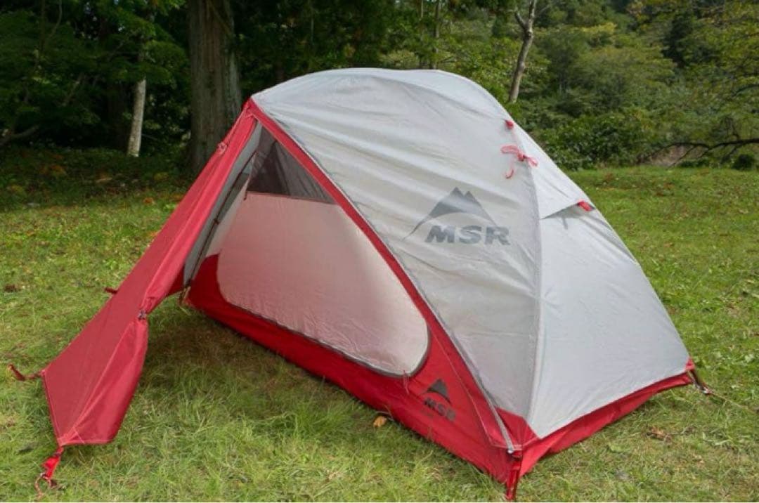 最終値下げMSR ELIXER 1 エリクサー1 専用フットプリント付き！お得