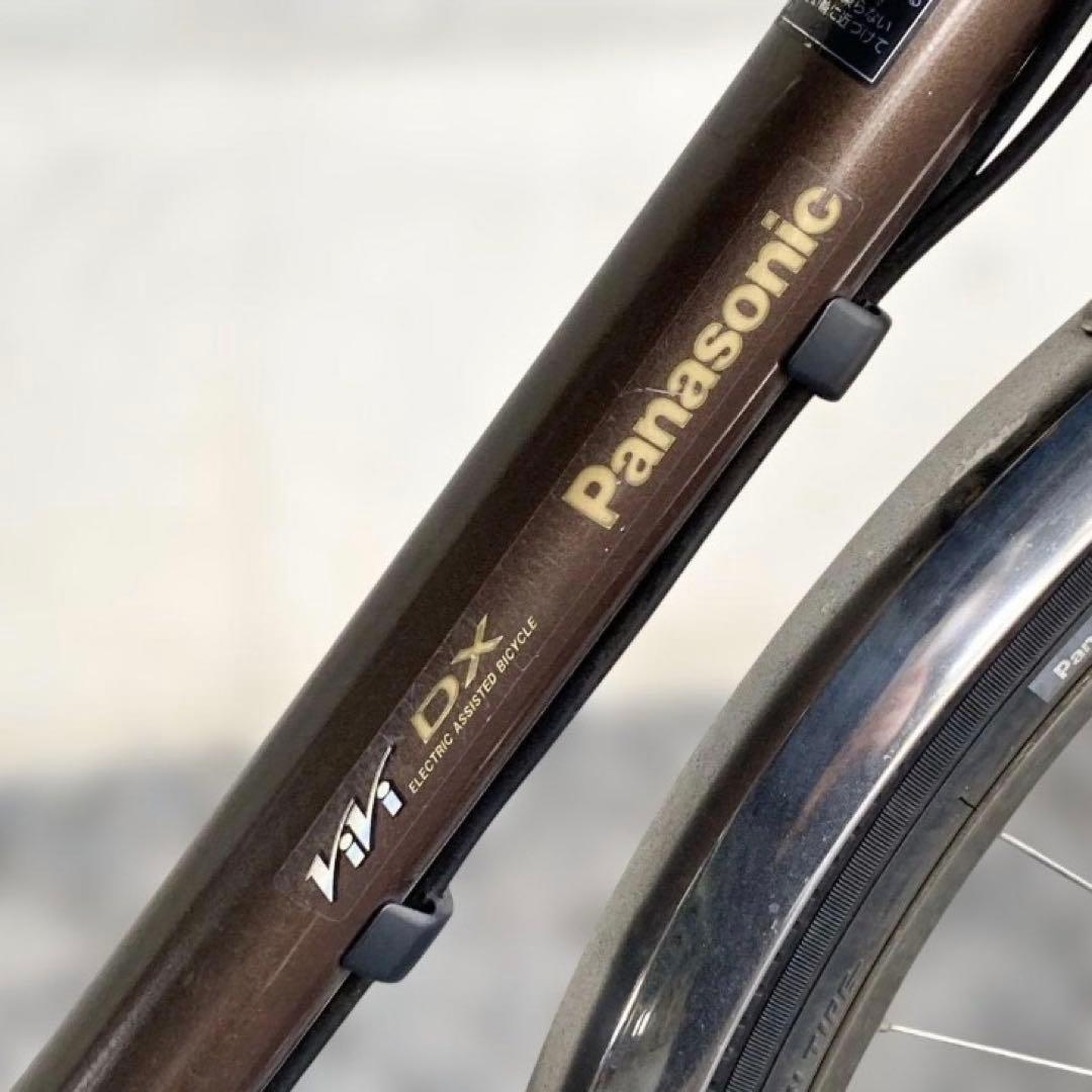 【引取限定】パナソニック　電動アシスト自転車　vivi DX ブラウン　ジャンク