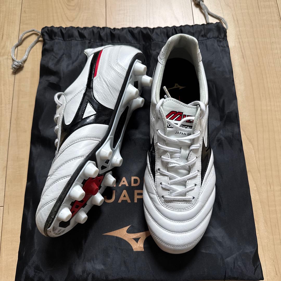 極美品サッカースパイクミズノ　モレリア2Japan 27