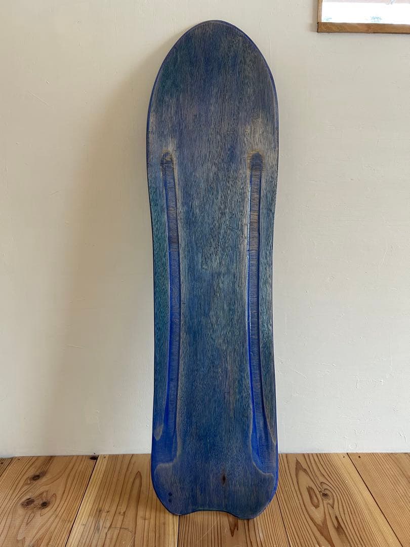 自作の雪板　スノートイ1180mm