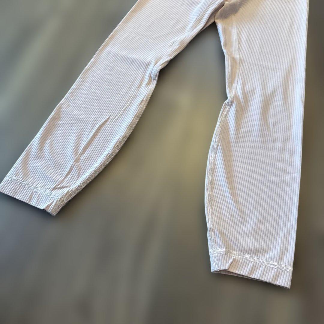 ルルレモン lululemon リブ　ヨガウェア　レギンス　S ピンク