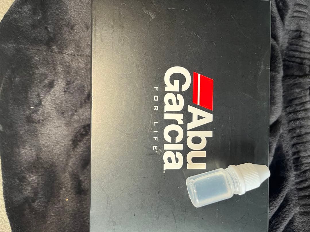 Abu Garcia ベイトリール オレンジスプール付き