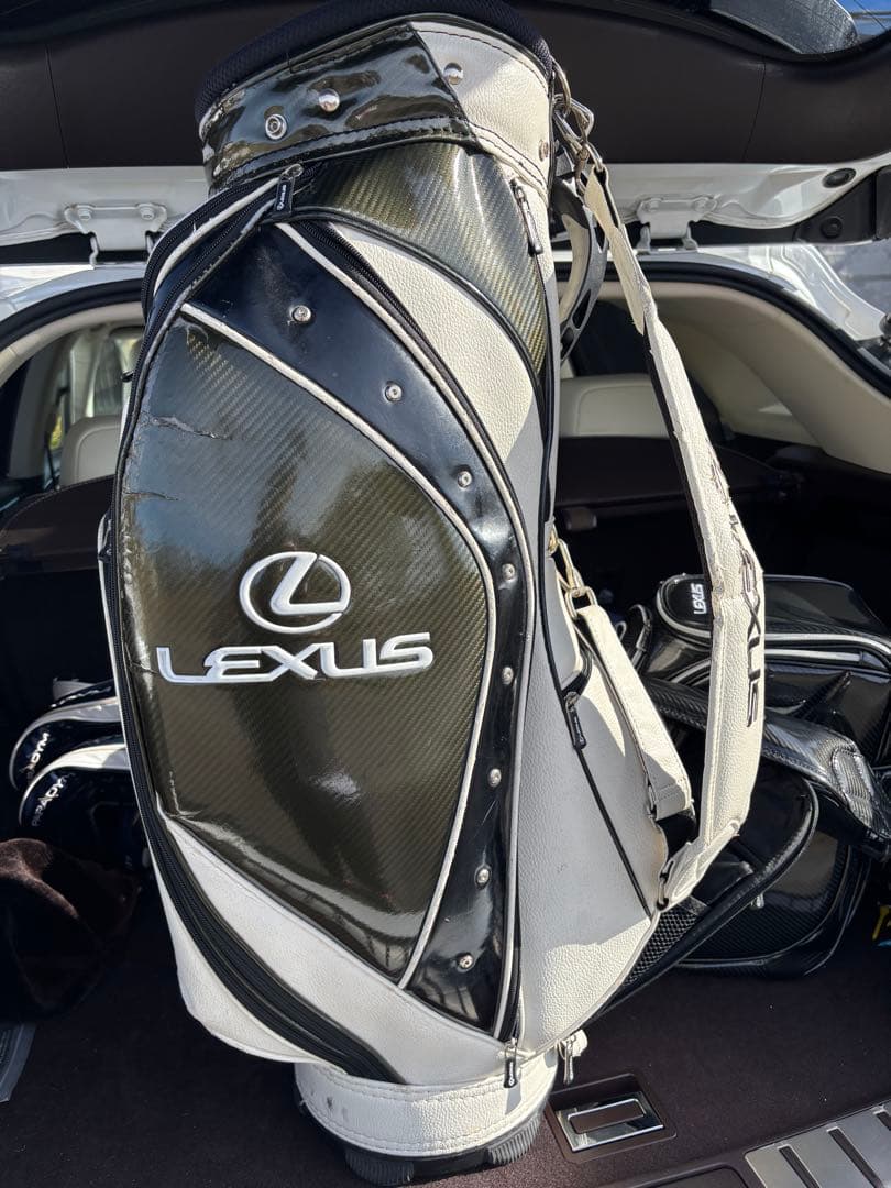 Lexus ゴルフバッグ・キャディバッグ　フードあり