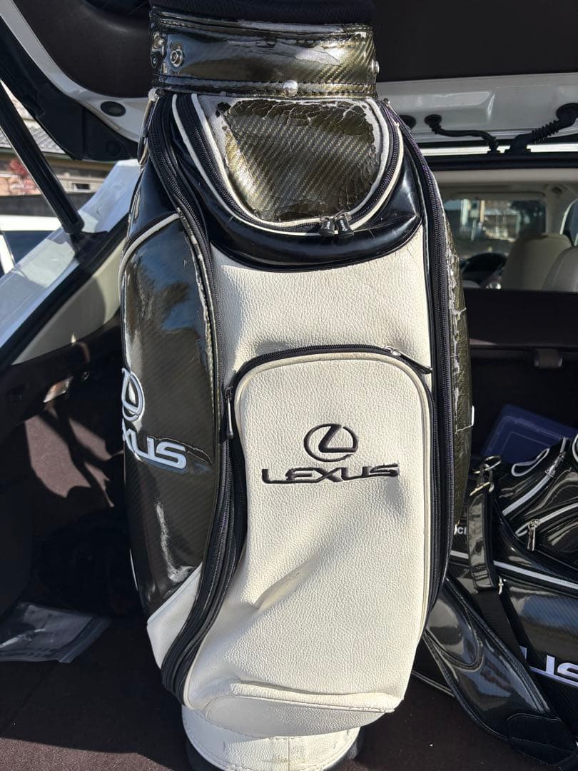 Lexus ゴルフバッグ・キャディバッグ　フードあり