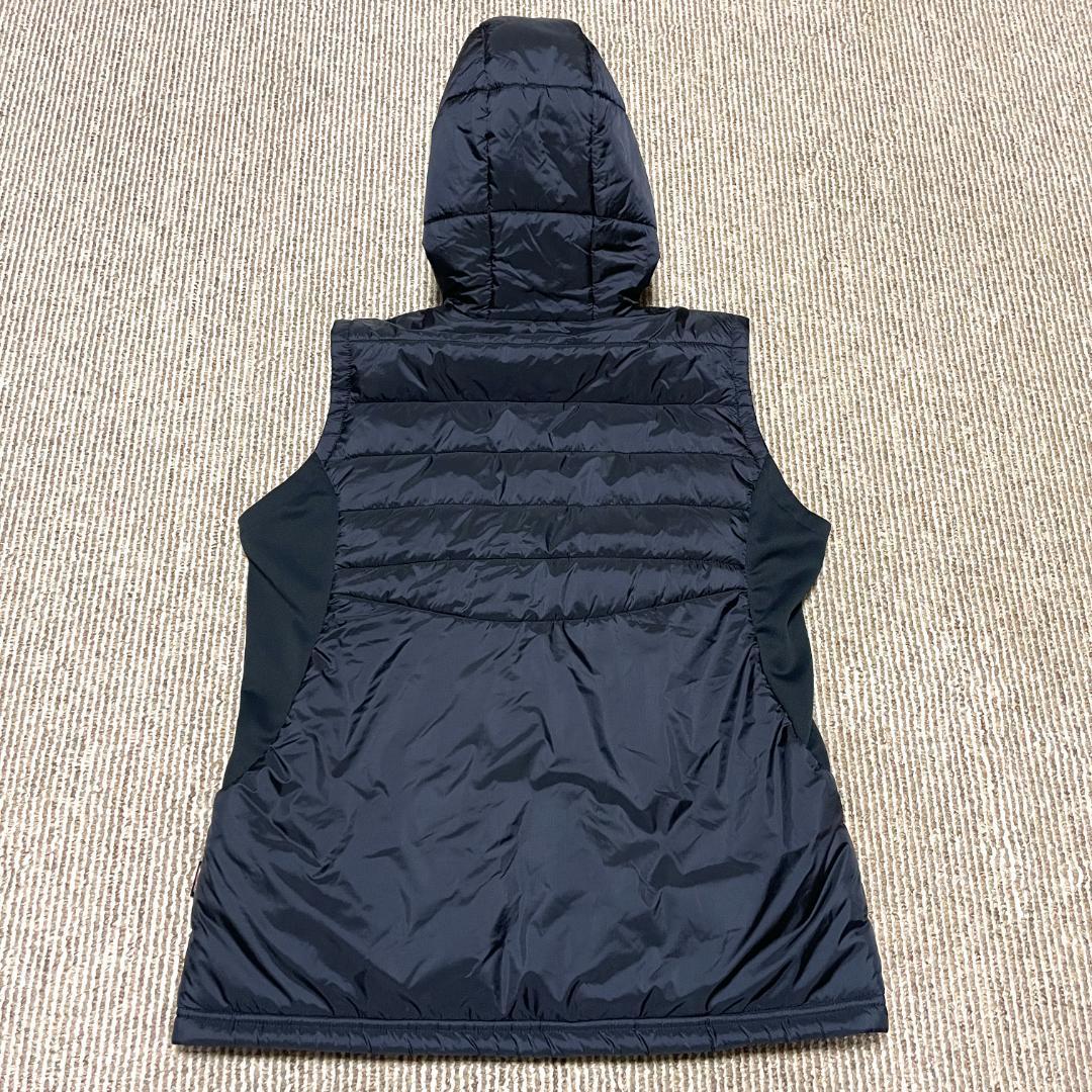 【フォロー割】 美品 ヨネックス レディース O 中綿ベスト YONEX フード