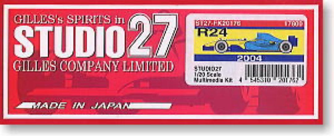 【未組立】激レア廃盤品 STUDIO27 ルノー R24