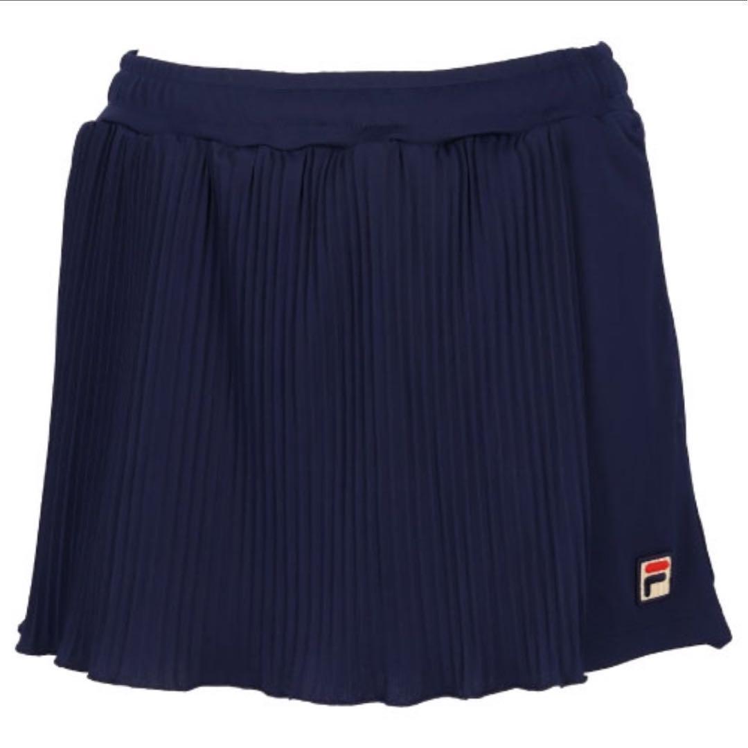 【新品】FILA　ショートパンツ　紺　L　テニス　フィラ 　レディース　スコート