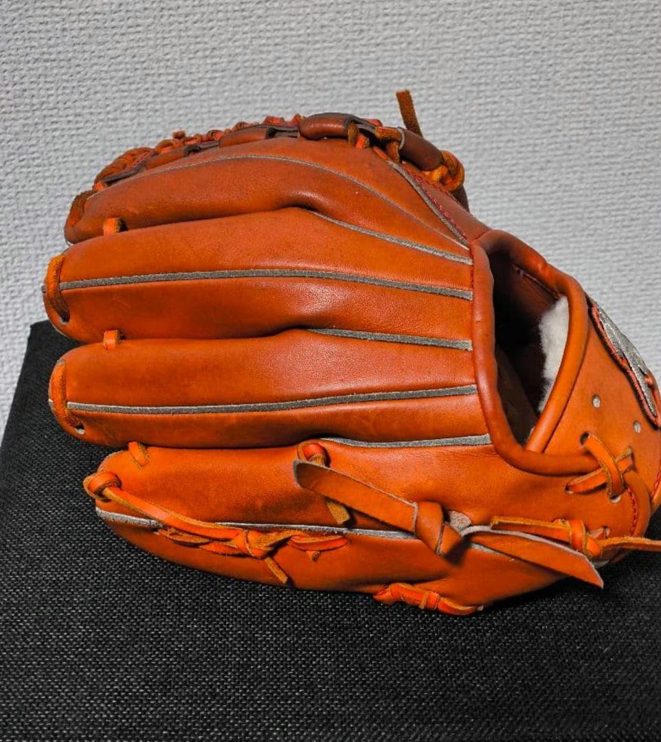 サンク　アトムズ　がばいレザー　グローブ　グラブ　硬式　内野手用　試作レザー