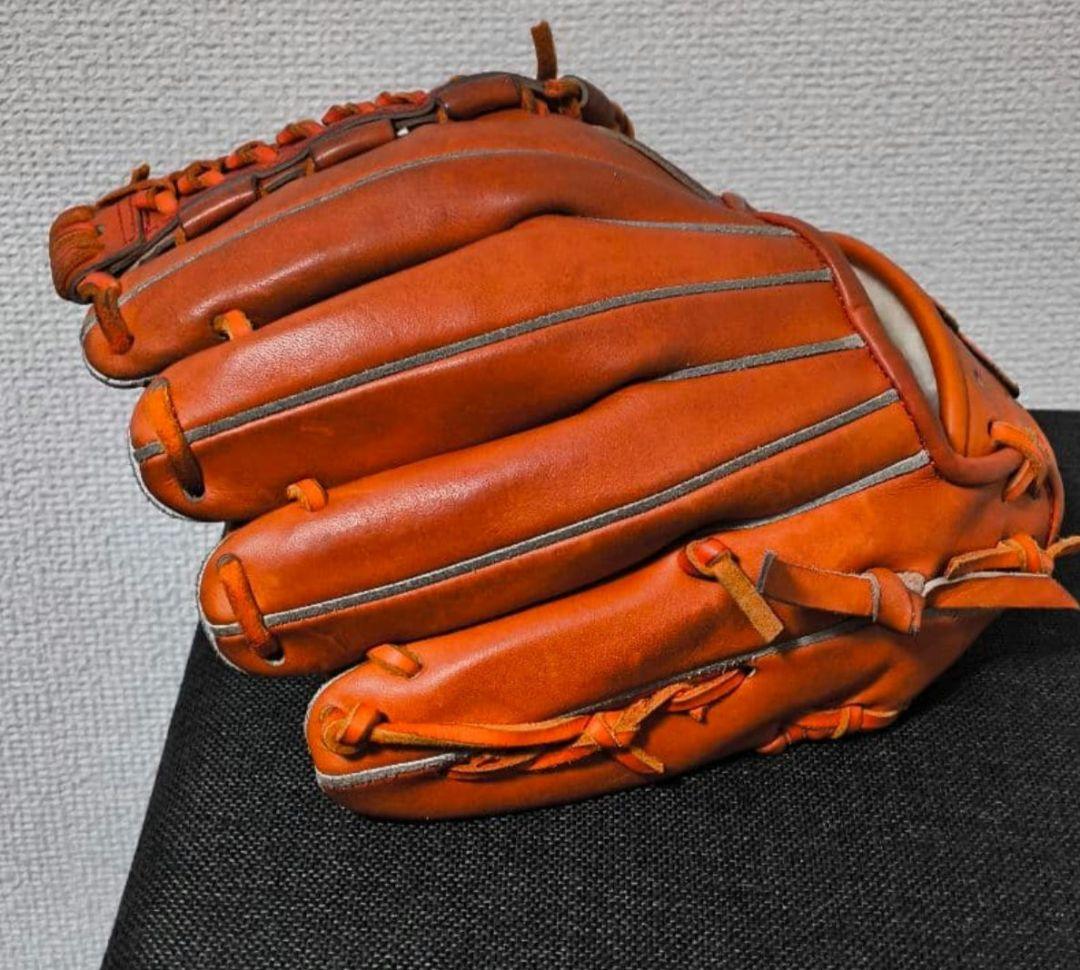 サンク　アトムズ　がばいレザー　グローブ　グラブ　硬式　内野手用　試作レザー