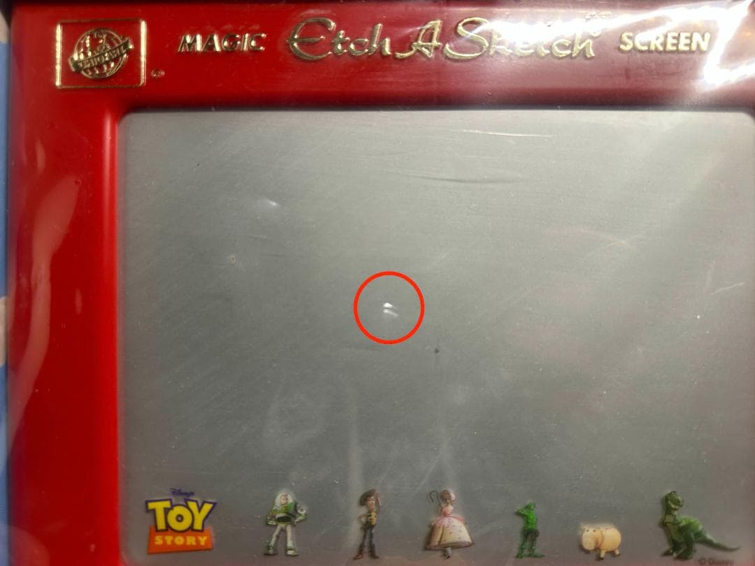 【激レア！】トイ・ストーリー Etch A Sketch スケッチ 未開封品！