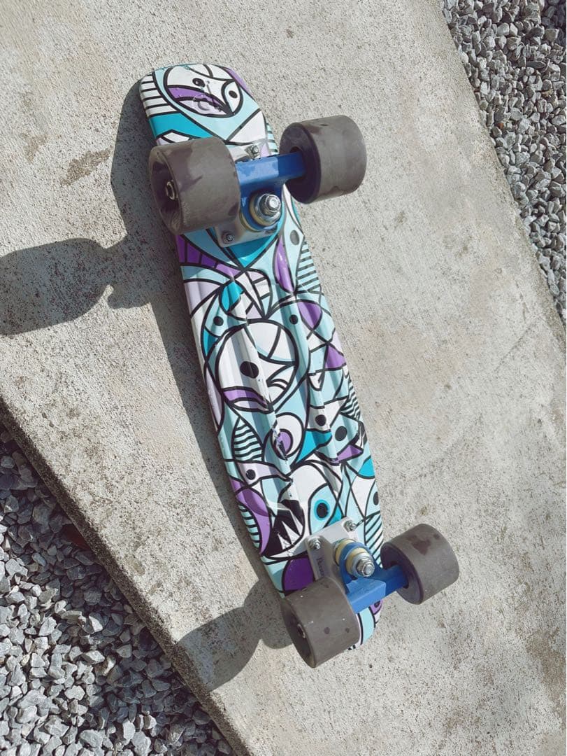 Penny スケートボード カラフルグラフィック22インチ