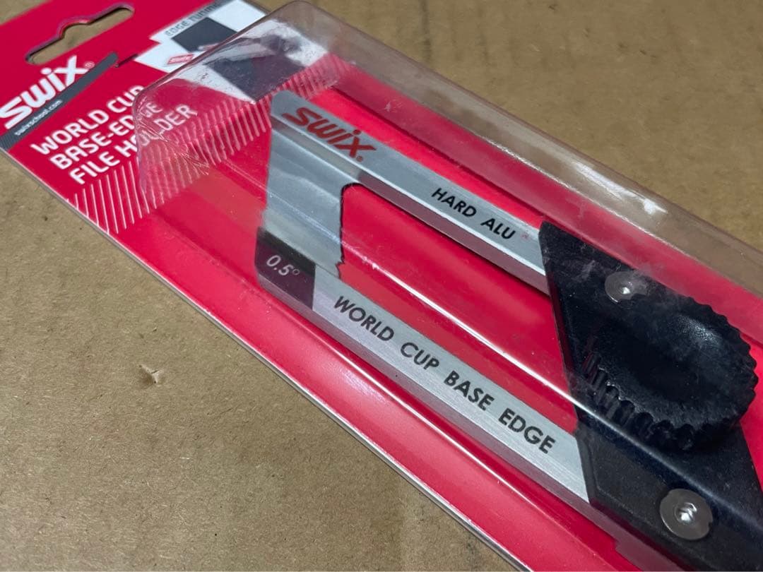 SWIX　ワールドカップベースエッジファイルガイド　0.5°　holmenkol