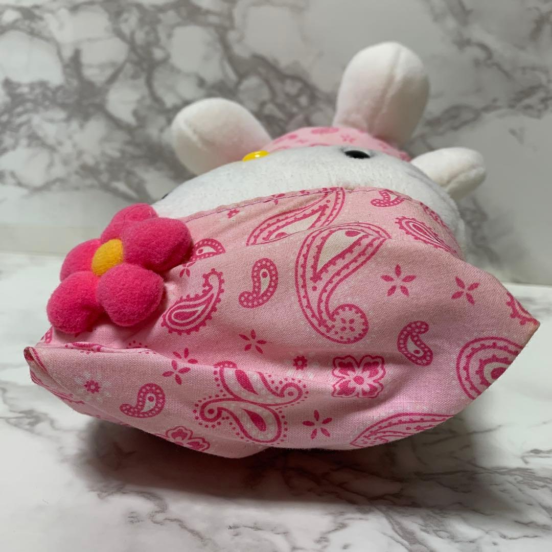 Sanrio Hello kitty カオハナキティ　ペイズリー柄　バンダナ