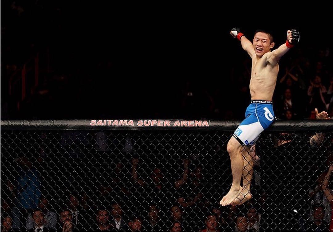 UFC JAPAN 2014 堀口恭司 実使用 サイン入り / RIZIN 修斗