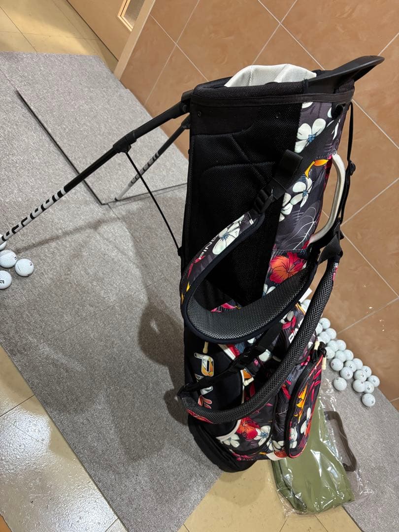 PING スタンド　キャディバッグ　ハイビスカス　限定