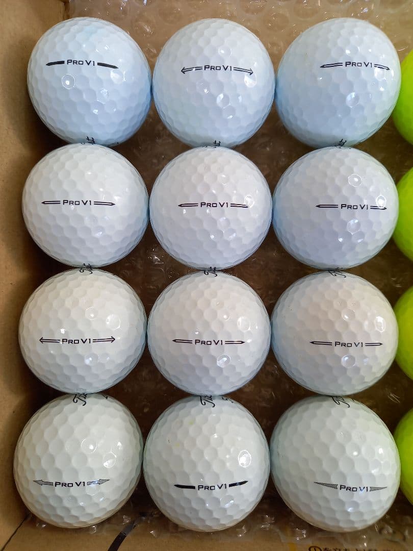 美品タイトリスト PRO V1 ロストボール24球
