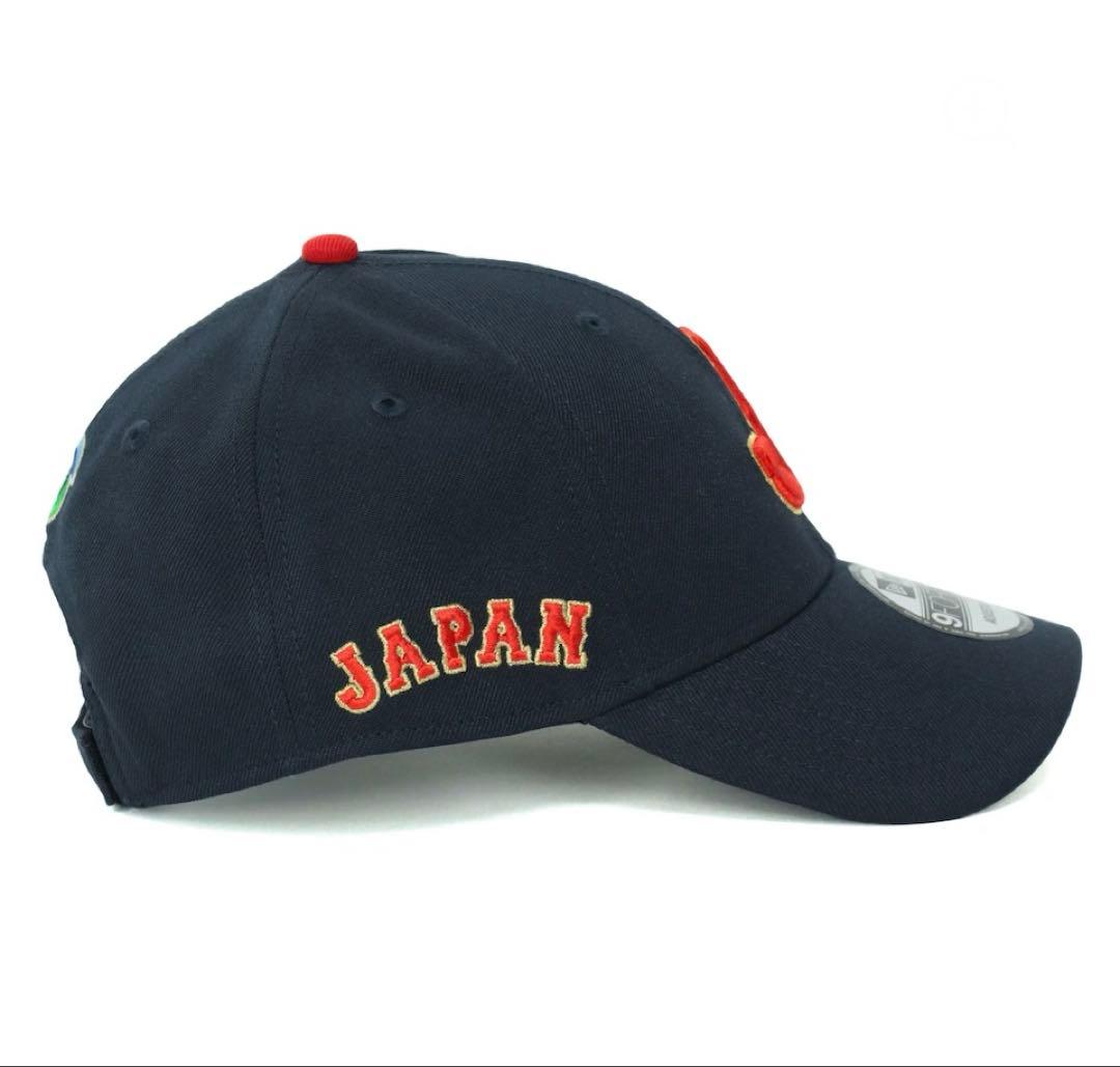 WBC侍ジャパン NEW ERA 9FORTY J ロゴ キャップ ネイビー
